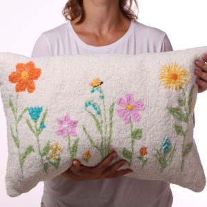 floral pillow