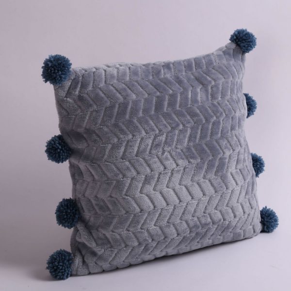pastel blue cushion
