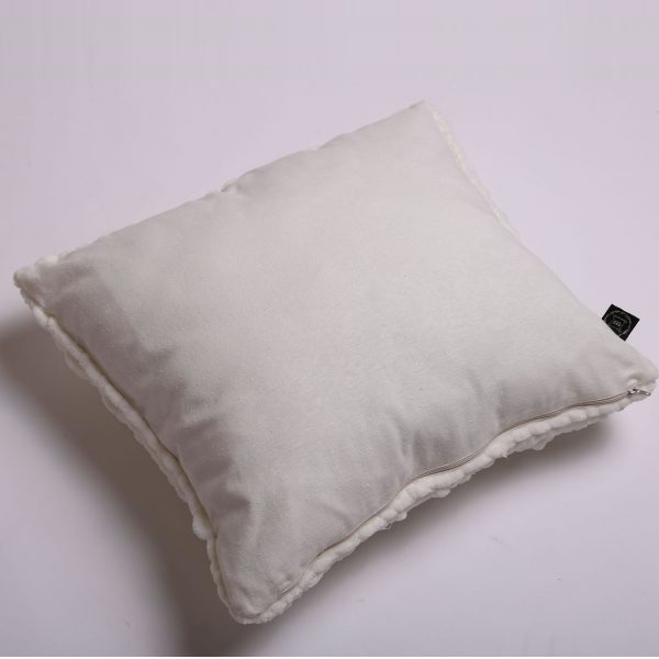 white comfy pillow