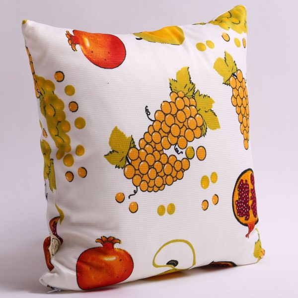 Autumn fruits cushion