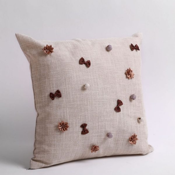 hand crafted beads pillow