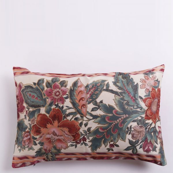 vintage flowers cushion