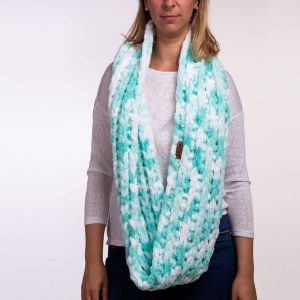 turquoise scarf