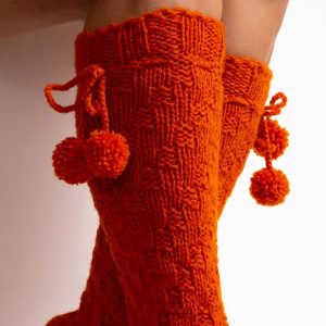 ange handmade long socks