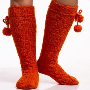 ange handmade long socks