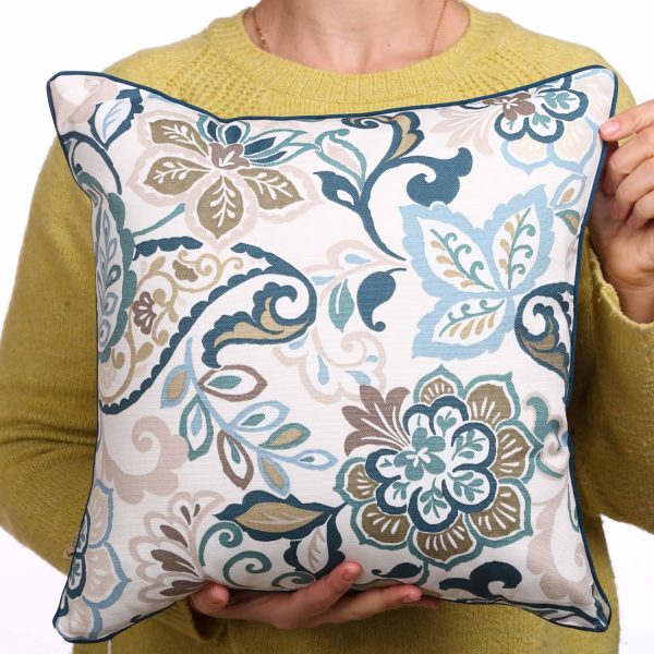 Paisley pattern cushion