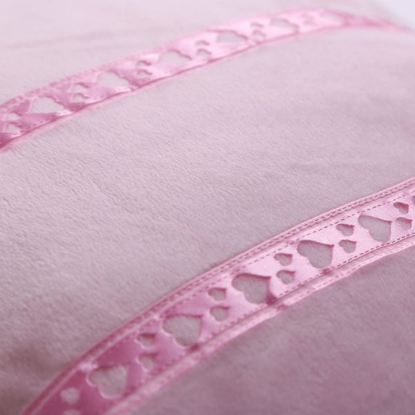 pink satin pillow