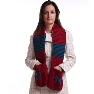 fashion multi color winter scarf