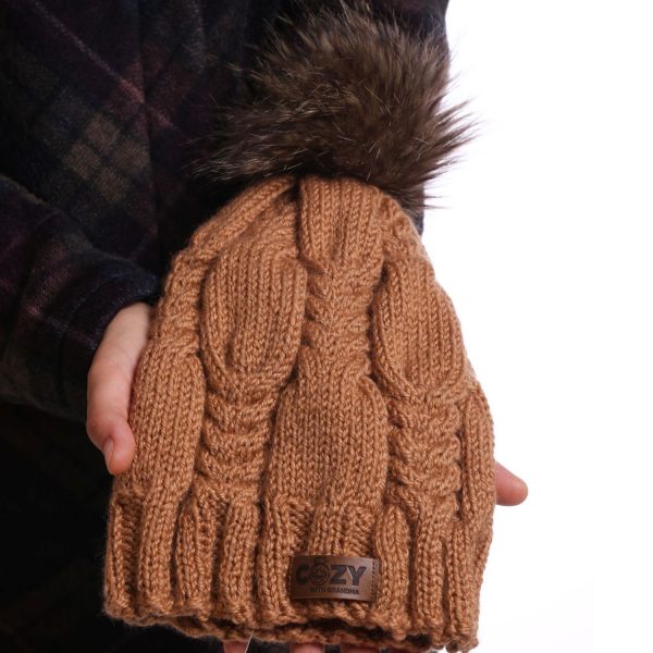 designer knit hat winter